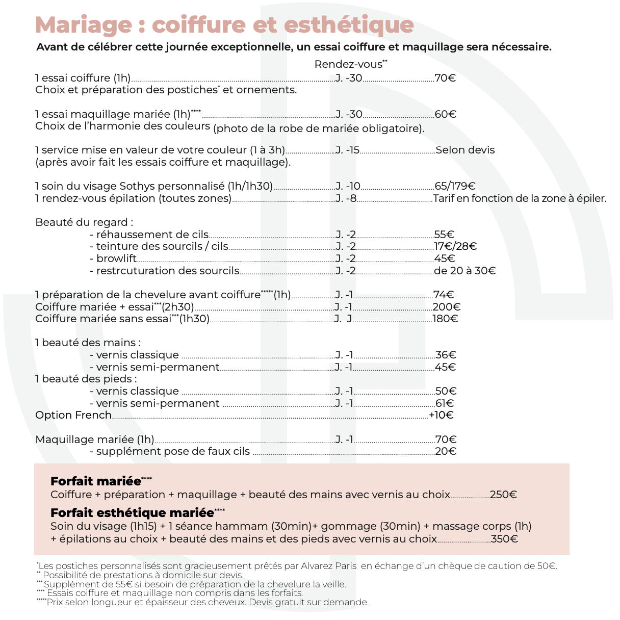 coiffure et maquillage mariage