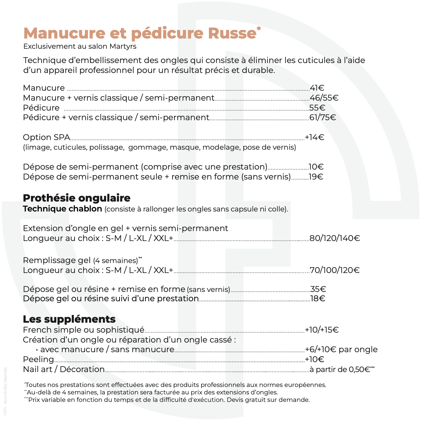 extension d'ongles en gel