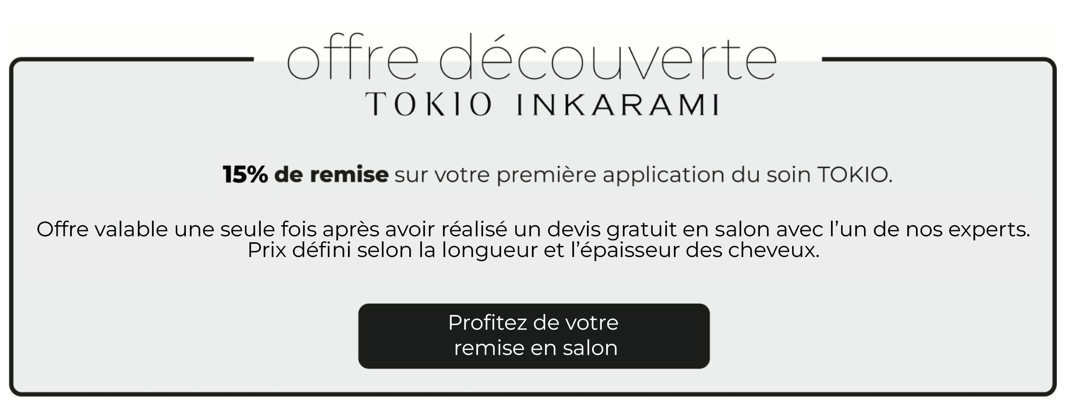 offre tokio inkarami